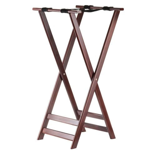 Support de plateau en bois élégant