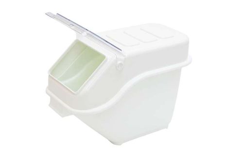 Bac à ingrédients alimentaires de 24l avec couvercle