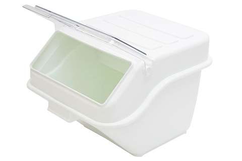 Bac à ingrédients alimentaires de 48l avec couvercle