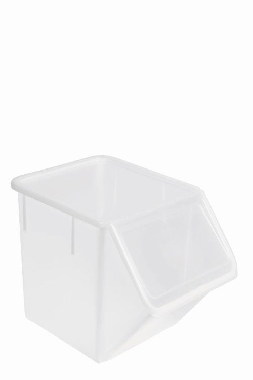 Bac à ingrédients empilable avec couvercle transparent