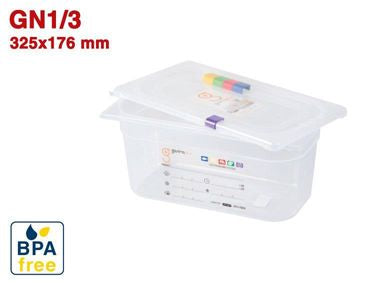 Bac gastronorme translucide identifiable GN1/3