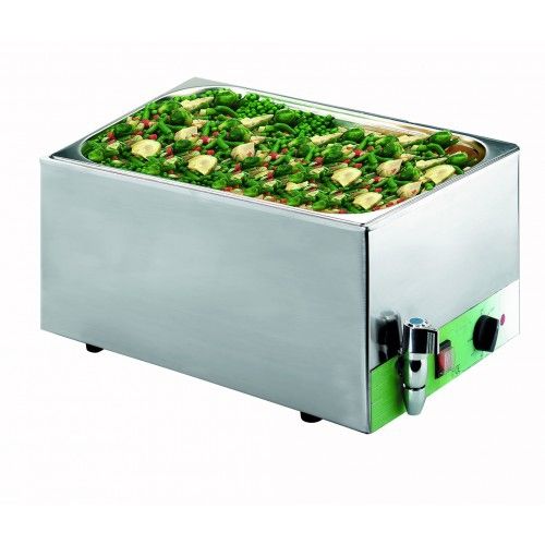 Bain marie électrique inox - 1 bac gastro