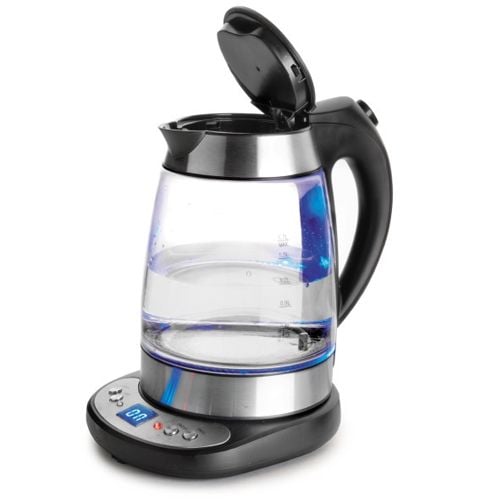 Bouilloire électrique en verre esthétique