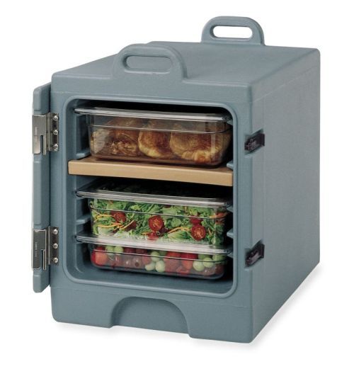 Caisson isotherme pour transport bleu ardoise