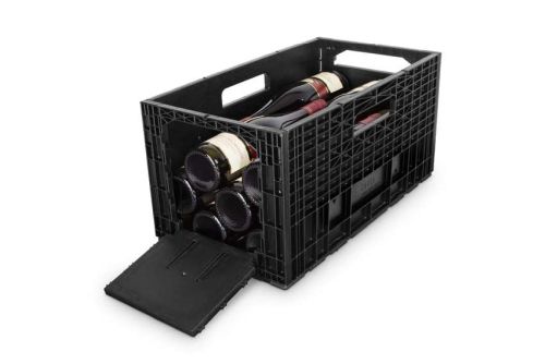 Caisse à vin pliable 12 bouteilles – Polypropylène empilable