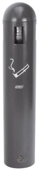 Cendrier mural à dôme anthracite