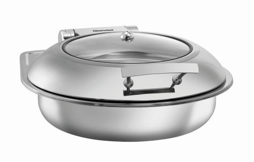 Chafing dish inox rond