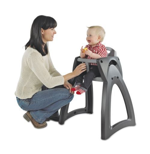 Chaise haute enfant ultra légère en situation