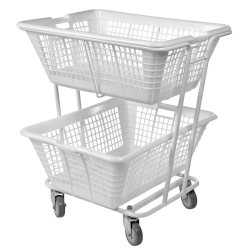Chariot porte paniers linge de 100 et 130 litres