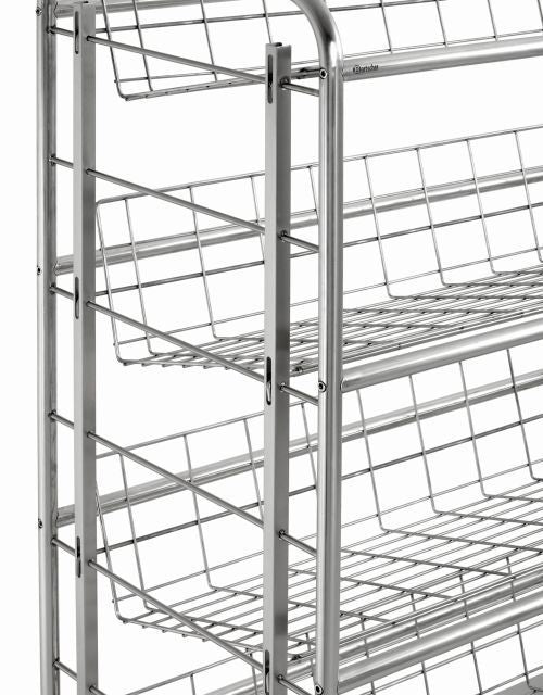 Chariot de service pour caisses à boissons de 40 X 30 cm