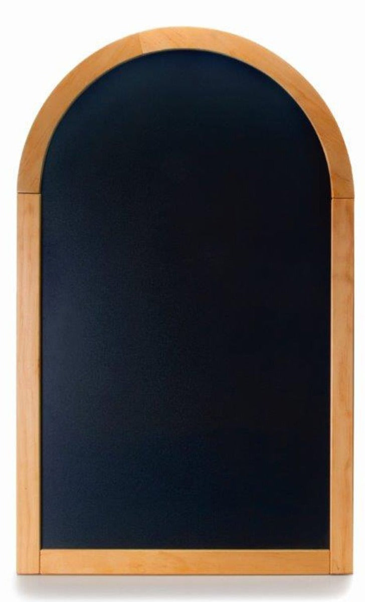 Chevalet porte menu mural semi circulaire à poser