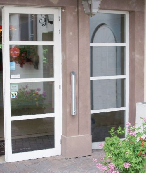 Collecteur mural aluminium pour mégots de cigarettes grand modèle