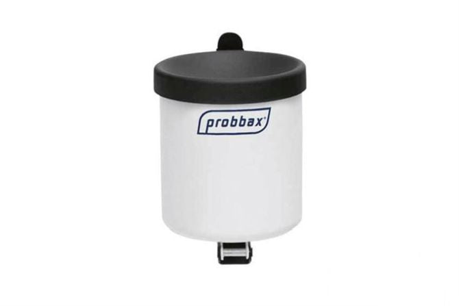 Collecteur mural rond blanc pour + ou - 450 mégots de cigarettes