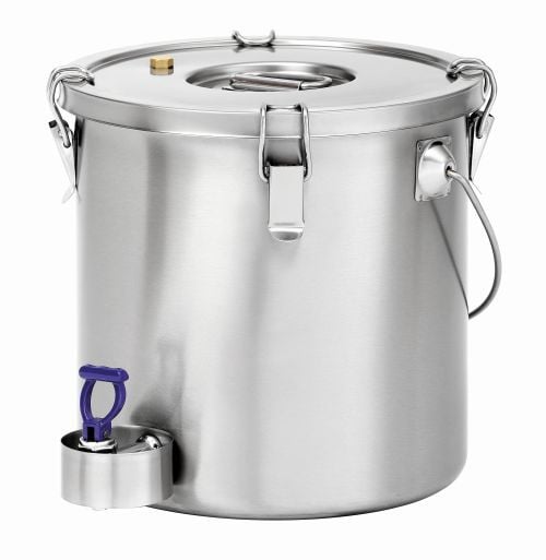 Conteneur isotherme inox 20 l avec vidange