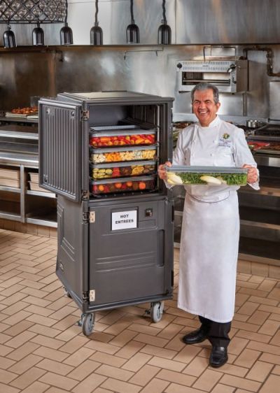 Conteneur isotherme neutre à 2 compartiments