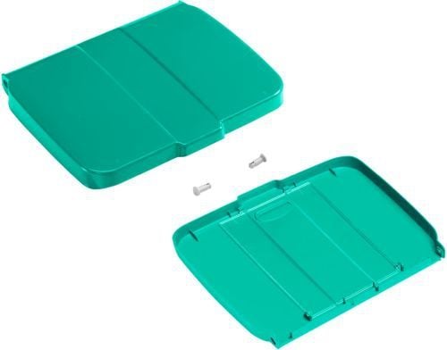 Couvercle vert pour support sac de 120 litres