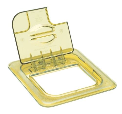 Couvercle basculant à encoche haute température