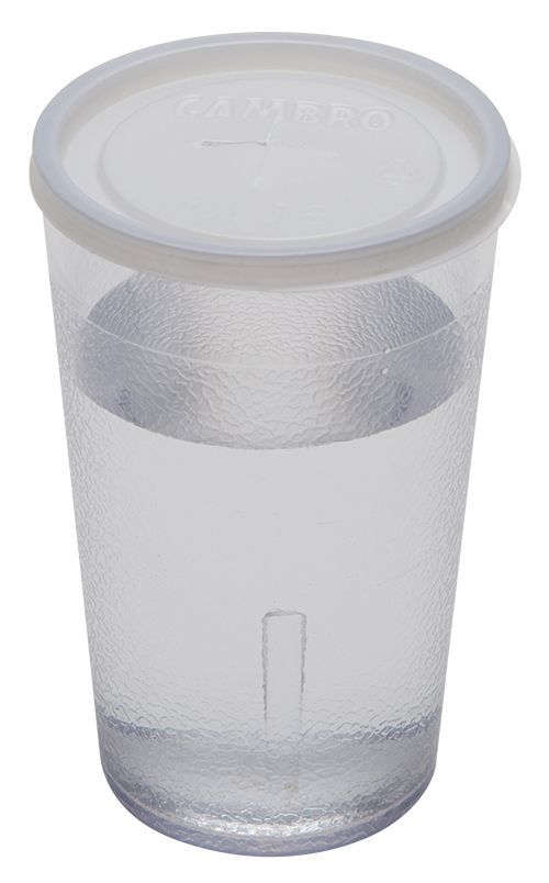 Couvercle jetable pour verre Colorware de 154 ml