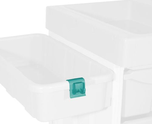 Crochet simple sur chariot de maintenance