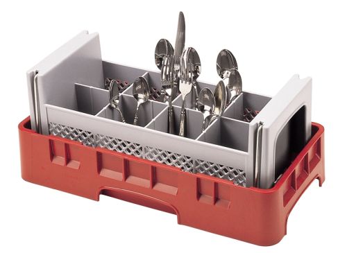 Demi casier de lavage avec panier à couverts