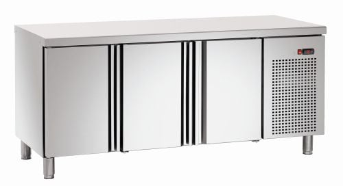 Desserte réfrigérée inox 3 portes
