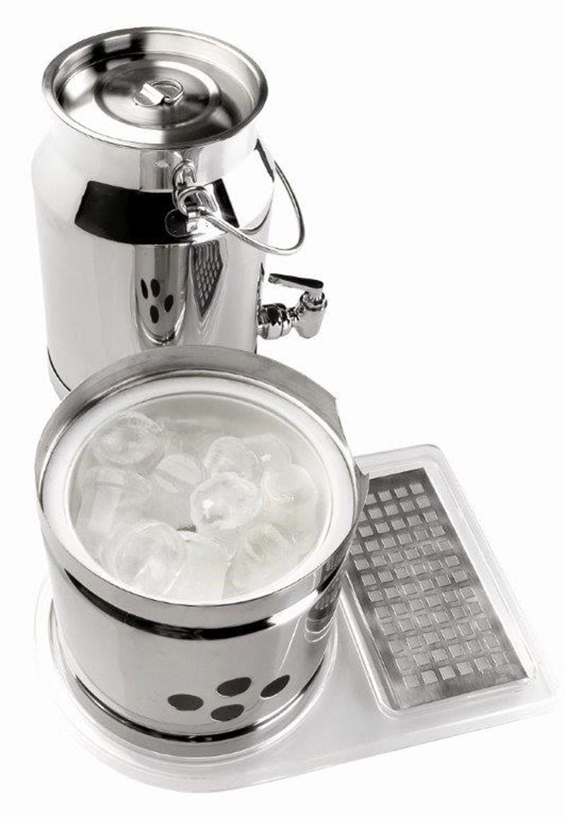 Distributeur de lait froid en inox professionnel