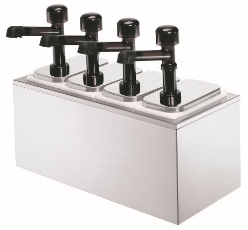 Distributeur de sauce avec 4 pompes