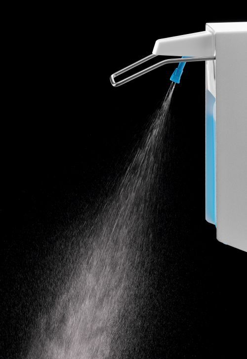 Distributeur de désinfectant avec pompe