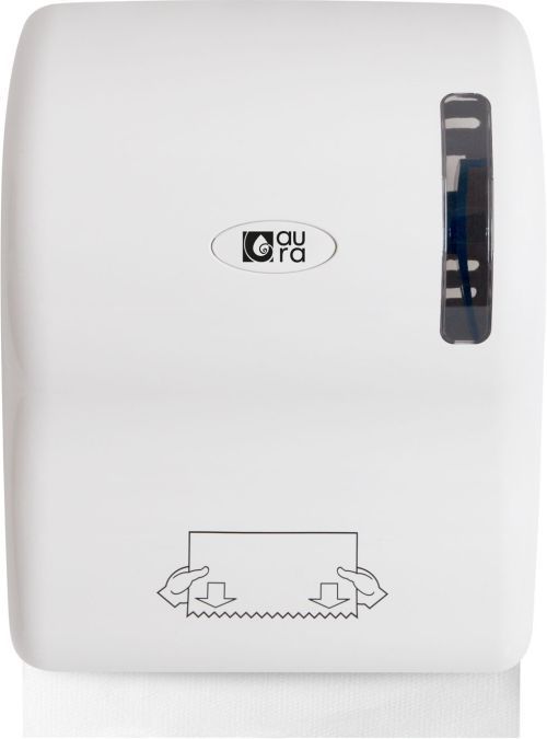 Distributeur d'essuie mains à découpage automatique en ABS