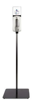 Distributeur de gel hydroalcoolique sur pied
