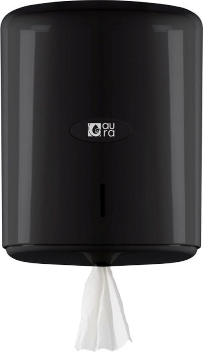 Distributeur rouleau essuie mains ABS noir