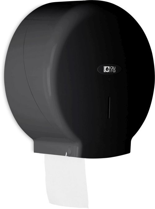Distributeur de rouleau de papier toilette élégant Luxe noir