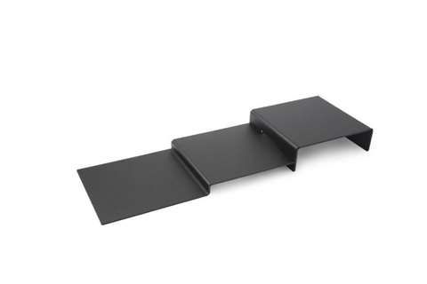 Escalier de présentation noir traiteur 80 X 25 X 8 cm
