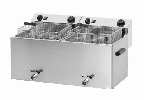 Friteuse électrique à poser 2 X 10 litres