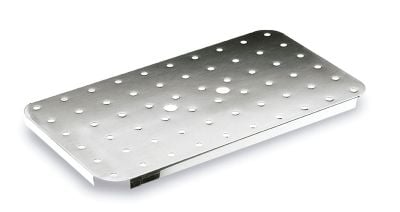 Grille de fond égouttoir pour bac gastro en inox