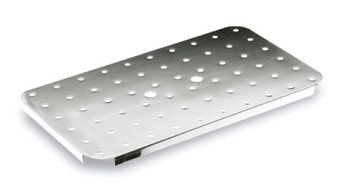 Grille de fond pour bac gastro inox