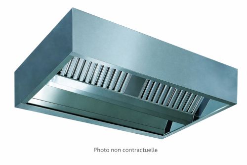 Hotte centrale Zanolli pour four convoyeur Synthesis 08/50