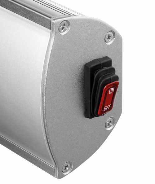 Interrupteur marche arrêt sur radiateur intérieur extérieur