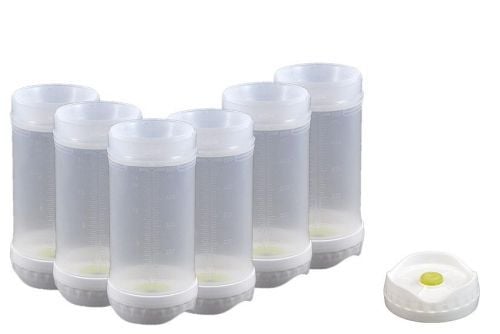 Lot de 6 bouteilles Fifo Portion pal 473 ml avec membrane 1 trou