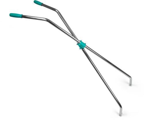 Manche chromé haute résistance du balai ciseaux