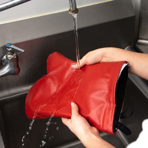 Moufle de protection longue pour plats chauds