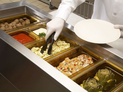 Pince à saisie facile pour buffet chaud