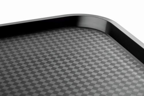 Plateau de service noir