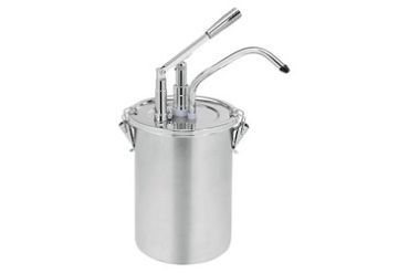 Pompe à sauce haute qualité en inox - 1 tête de distribution