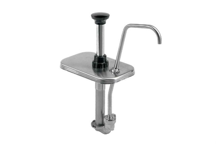 Pompe inox pour distributeur de sauces de 190 cl