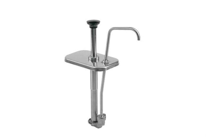Pompe inox pour distributeur de sauces de 330 cl