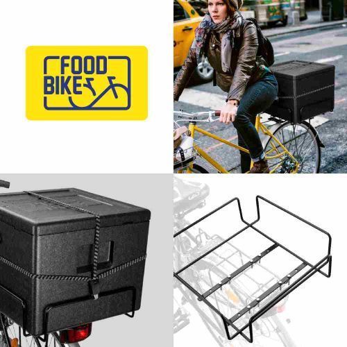 Portage de repas en vélo - concept Food Bike