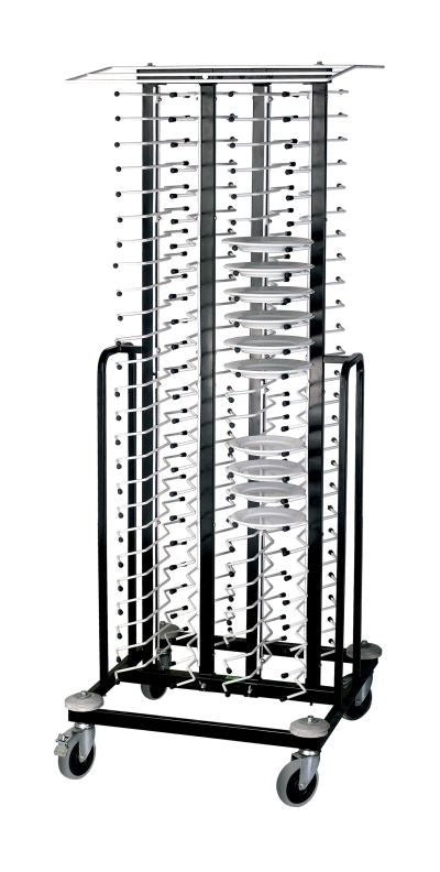 Porte assiettes professionnel mobile