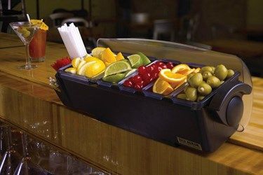 Présentoir à 5 bacs profonds et semi profonds