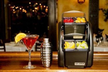 Présentoir comptoir à 2 mini dômes